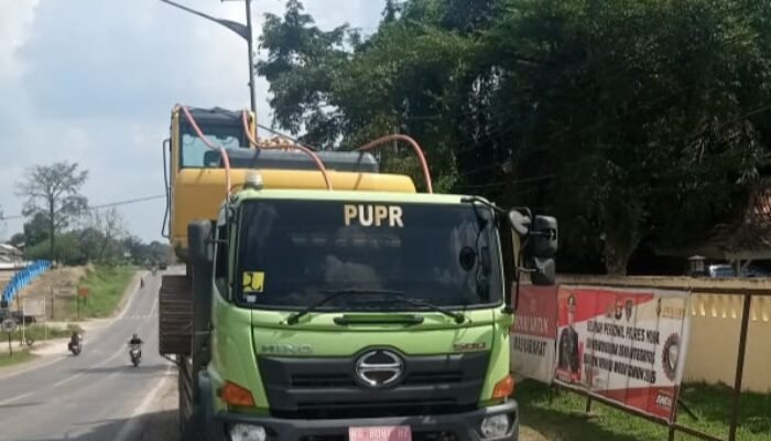 Polisi Tahan Truk ODOL Demi Lancarnya Arus Mudik di Sumsel
