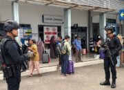 Satbrimob Polda Sumsel Batalyon B Pelopor Intensifkan Patroli Mobile Jaga Kamtibmas Idul Fitri 1447 H