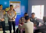 Jaga Stamina. Personil Polres Musi Rawas Utara Bertugas Operasi Ketupat Musi 2026 Periksa Kesehatan.