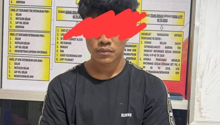 Diserahkan Keluarga Lewat Kepala Desa, Satu Pelaku Pengeroyokan Kini Ditahan