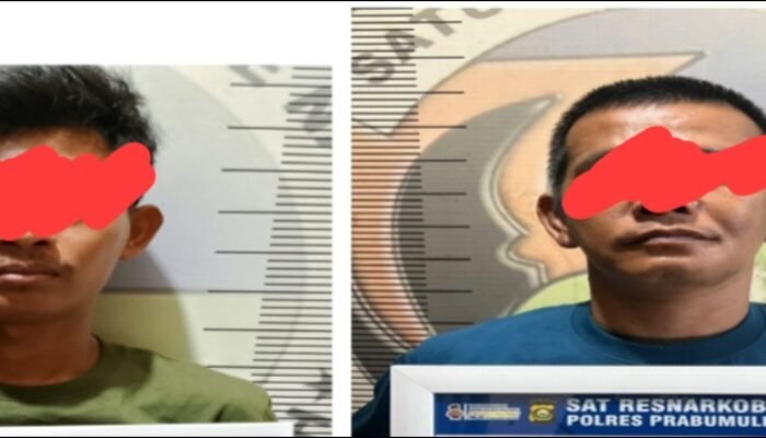 Dua Tersangka Sabu Dibekuk di Tanjung Raman, Penjual dan Pembeli Dijerat Bersama