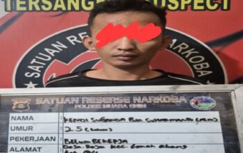 Dari Pagi hingga Malam, Empat Kasus Narkotika Diungkap Polres Muara Enim dalam Satu Hari