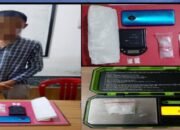 Satresnarkoba Polres OKI Ringkus Pengedar Sabu di Desa Muara Batun Jejawi