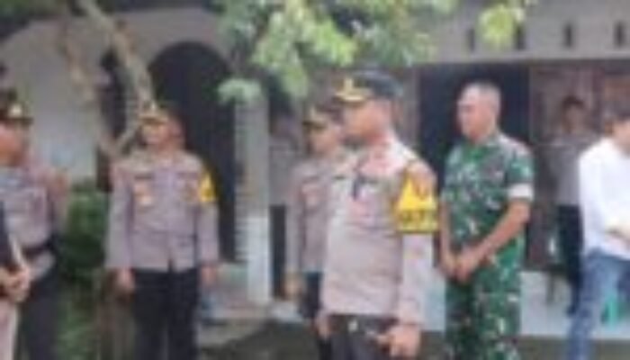 Pastikan Perayaan Wafat Isa Al Masih Aman dan Kondusif. Polres Musi Rawas Utara Kerahkan Pasukan Untuk Pengamanan