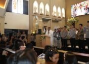 Kapolda Sumsel Pastikan Paskah Aman dan Kondusif, 2.671 Personel Kawal 404 Gereja