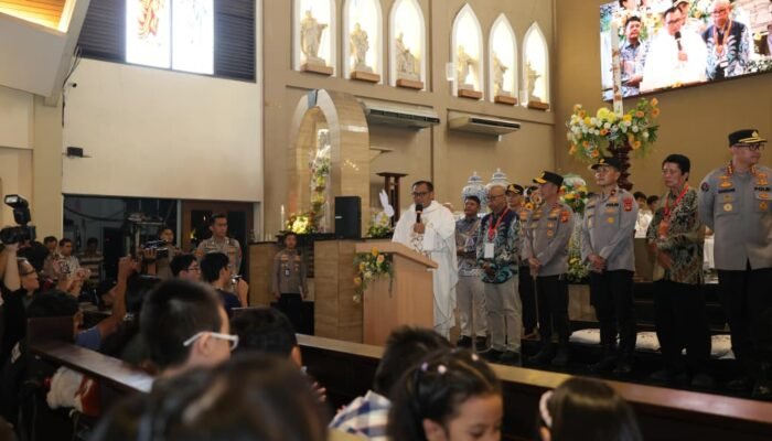 Kapolda Sumsel Pastikan Paskah Aman dan Kondusif, 2.671 Personel Kawal 404 Gereja