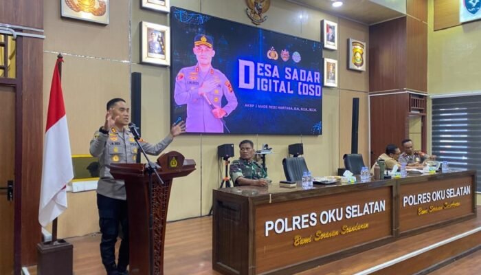 Polres OKU Selatan Luncurkan Desa Sadar Digital, Gerakkan Masyarakat Lawan Kejahatan Siber dari Desa