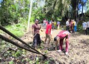 Polres Lubuk Linggau Gerakkan Masyarakat Bersihkan Jembatan, Wujudkan Program BELIDA Polda Sumsel