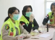 Karo SDM Polda Sumsel Tinjau Langsung Seleksi Rikkes I Bintara Polri