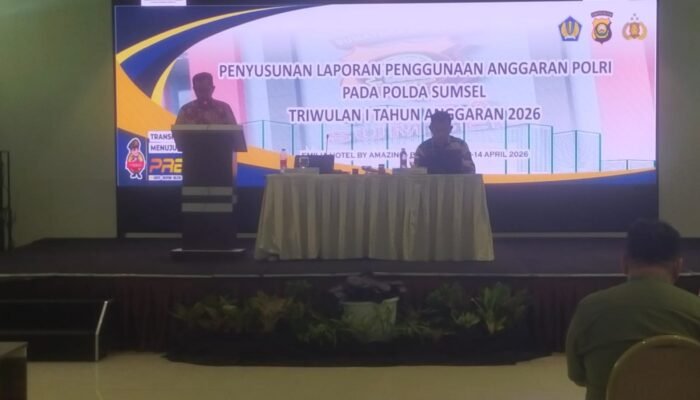 Polda Sumsel Susun Laporan Anggaran Triwulan I 2026, Perkuat Akuntabilitas Publik