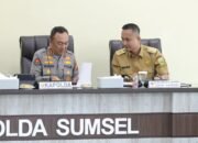 Kapolda Sumsel Ikuti Arahan Wakapolri Antisipasi El Nino “Godzilla”, Perkuat Kesiapsiagaan Karhutla