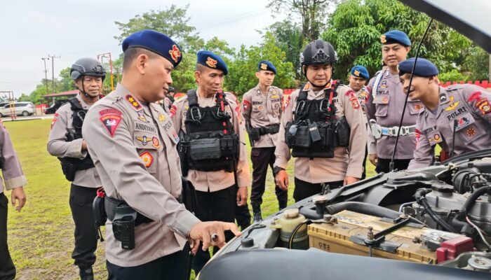 Cegah Gangguan Teknis, Batalyon B Pelopor Pastikan Armada Selalu Siap Jalan