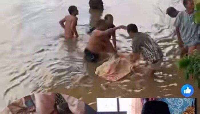6 Hari Pencarian, Bocah Pelajar SD Asal Sungai Baung Rawas Ulu Ditemukan Mengapung Di Sungai Rawas 