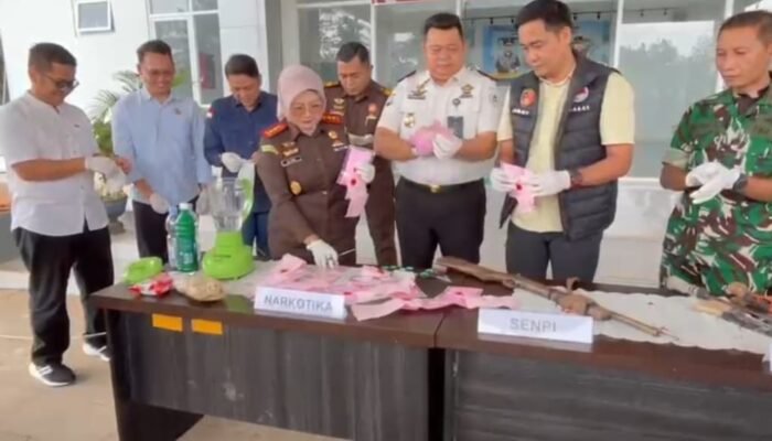 Barang Bukti Dari 45 Perkara Dimusnahkan Kejari Musi Rawas