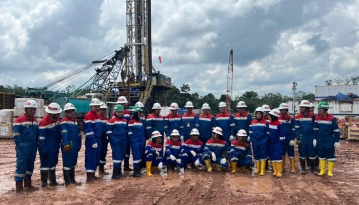Teknologi Walking Cyber Rig System Percepat Pengeboran Sumur BNG-079 di Sumsel