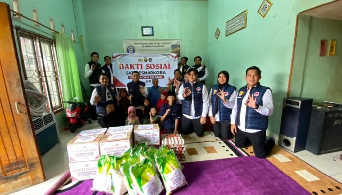 Sambut HUT Bhayangkara ke-80, Polres OKU Selatan Perkuat Ketahanan Sosial Melalui Bakti Sosial