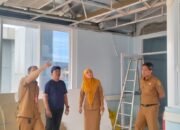 Plafon Penghubung RSUD dr Sobirin yang Ambruk Dihantam Angin Disertai Hujan Segera Diperbaiki