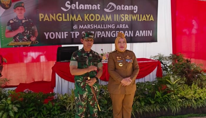 Pemerintah Kabupaten Musi Rawas Hibahkan 56 Ha Tanah Untuk Pembangunan Yon 947/Pangeran Amin di Desa Durian Remuk