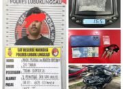 Kurir Sabu 20 Tahun Dibekuk Polres Lubuk Linggau, Barang Bukti Ditemukan di Stang Motor