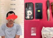 Patroli Hunting Polres Empat Lawang Hentikan Mobil Berplat Jakarta, Sabu dan Senjata Tajam Wali Ditemukan