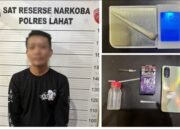 Kapolres Lahat Tegaskan Perang Melawan Narkoba Usai Penangkapan Residivis di Pagar Agung