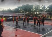 Personel Batalyon B Pelopor Satbrimob Polda Sumsel Laksanakan Oraum untuk Menjaga Kebugaran