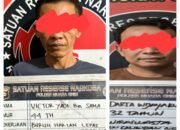 Polres Muara Enim Bekuk Dua Pengedar Sabu dalam 24 Jam, Satu Sembunyi di Kamar Mandi