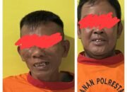 Patroli Dini Hari Polrestabes Palembang Bongkar Dua Pria Bersenjata di Keramasan, Pistol Rakitan Berisi 7 Peluru dan Empat Sajam Disita