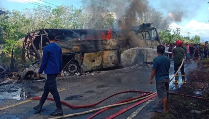 DVI Polda Sumsel Tuntaskan Identifikasi Jenazah Bus ALS 346 Vs Truk Tangki SRMD