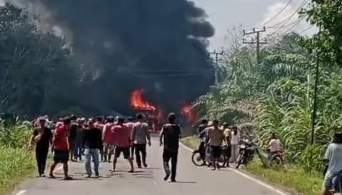 SRMD Bungkam, Pasca Laka Maut Bus ALS 346 Vs Truk Tangki Minyak