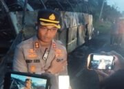 Kapolres Musi Rawas Utara Update Penanganan Laka Muratara: Tim DVI Identifikasi Korban Terbakar Bus ALS dan Truk Tanki