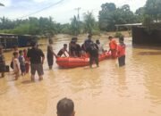 Sungai Rupit Meluap. 17 Desa Di Dua Kecamatan Di Musi Rawas Utara Terendam Banjir