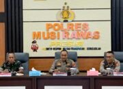 Antisipasi Fenomena Elnino “Goodzila”, Polres Musi Rawas Bersama Intansi Terkait Gelar Rapat Koordinasi