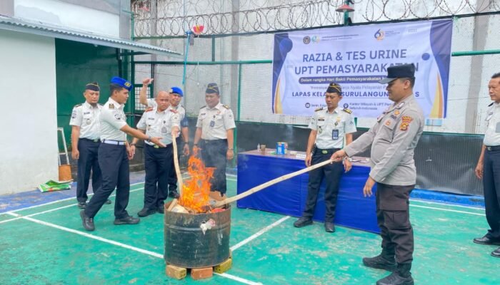 Memperkuat Komitmen Dan Integritas. Lapas Bersama, TNI-Polri Adakan Razia Kamar Hunian