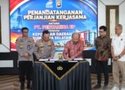 Kapolda Sumsel dan PT Pertamina EP Teken Kerja Sama Strategis Pengelolaan Sumur Minyak.  ⠀