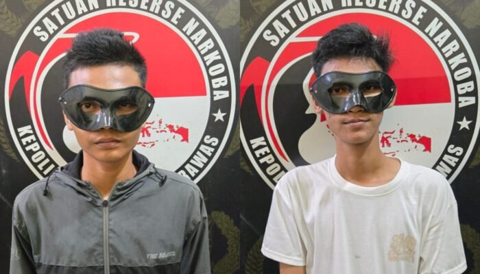 Tim Elang Musi Polres Musi Rawas Bekuk Dua Kurir Sabu dan Ekstasi Dini Hari — Satu Tersangka Anak Ditangani Sesuai UU SPPA