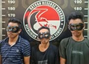 Tiga Tersangka Satu Jaringan di Tugumulyo Musi Rawas Dibekuk Tim Gabungan.
