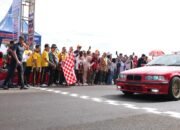 Kapolda Sumsel Laksanakan Flag Off Final Race Kejurnas Motoprix, Dorong Industri Kreatif dan Pemuda di Lahat.