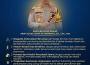 Respon Cepat, Polres Musi Rawas Tanggapi Insiden Warga Diserang Beruang di Sukakarya