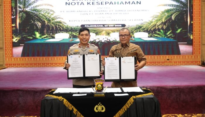 Dukung Asta Cita Presiden, Polda Sumatera Selatan Gandeng Mitra Strategis Mitigasi Karhutla 2026