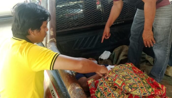 Diduga Cekcok Mulut. Duel Warga Desa Suka Menang, Muara Kelingi, Musi Rawas Tewas Dibacok