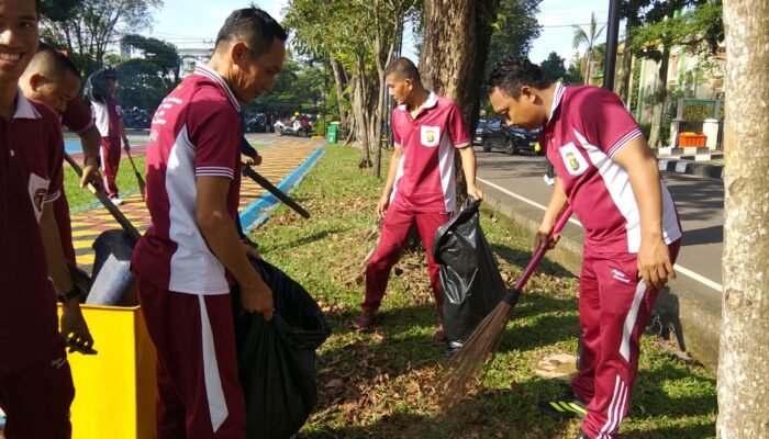 Polda Sumsel Gelar Gerakan Nasional Indonesia Asri, 550 Pohon Buah Ditanam di 21 Asrama Polri
