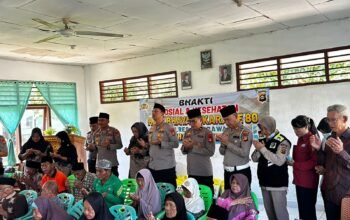 Wujud Presisi Polri, Kapolres Musi Rawas Pimpin Layanan Medis Gratis bagi Lansia