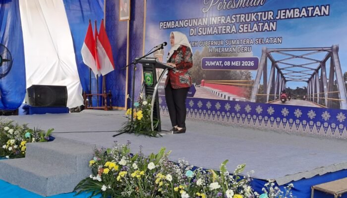 Jembatan Air Temelat Diresmikan. Ini Harapan Bupati-Wakil Bupati Musi Rawas 