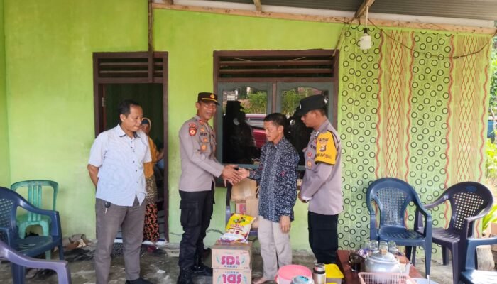 Hari Bhayangkara Ke-80: Polres Musi Rawas Berikan Tali Asih Kepada Warga Lansia yang Sempat Hilang