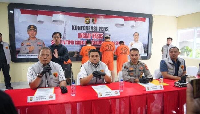 Polda Sumsel Bongkar Sindikat Siber Aktivasi IMEI Ilegal 12 Ribu Ponsel, Empat Tersangka Ditangkap