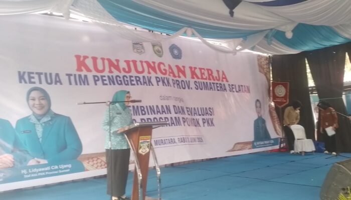 Perkuat Sinergi. Ketua TP PKK-Dekranasda Sumsel Dorong UMKM Musi Rawas Utara