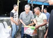Polda Sumsel Perkuat Deteksi Dini, Kakorbinmas Baharkam Polri Tinjau Satkamling dan Salurkan Bansos di Gandus