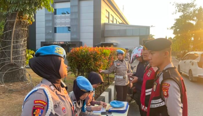 Perkuat Stabilitas Nasional, Polda Sumsel Gelar Operasi Disiplin Internal Anggota