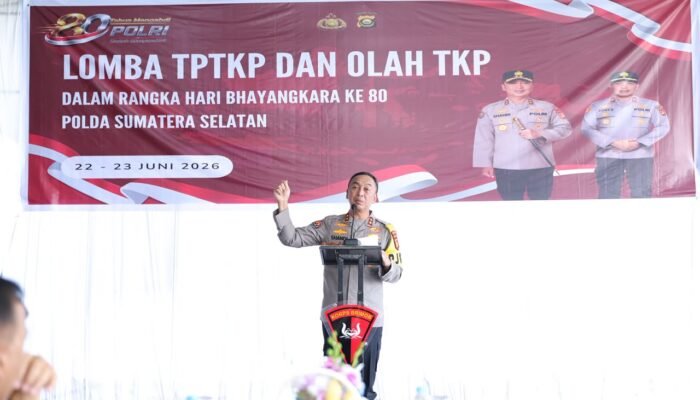 Kapolda Sumsel: Keberhasilan Pengungkapan Kasus Berawal dari Kemampuan Mengolah TKP